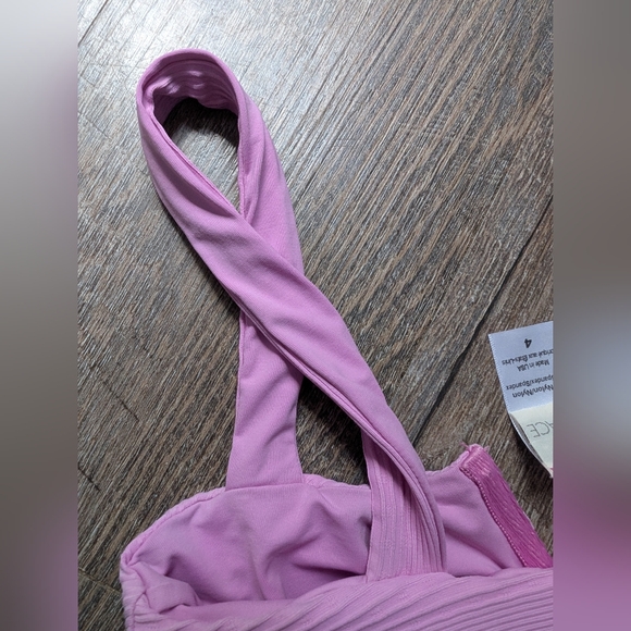 NWT Pink L Space Cha Cha One Piece Swimsuit - l*space Suit - Picture 3 of 13